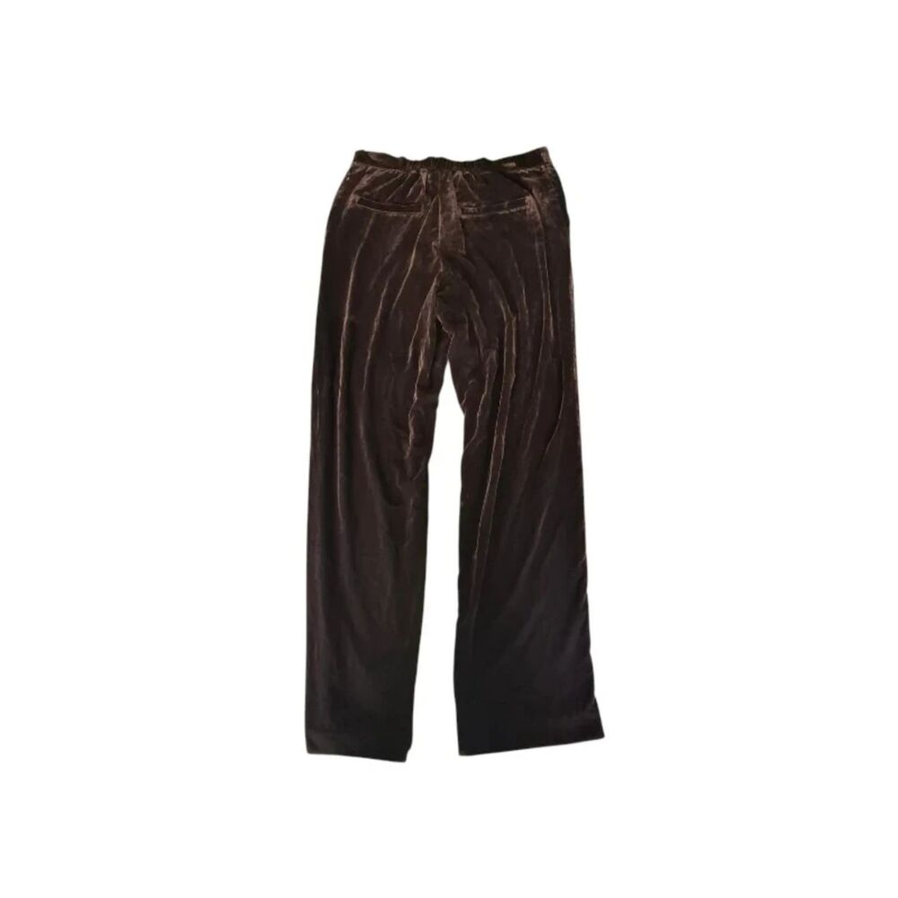 A New Day Brown Satin Wide Leg Pants GUC